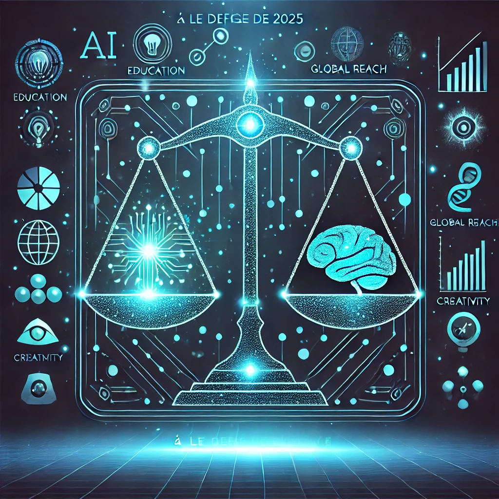 Équilibre entre l’intelligence artificielle et l’intelligence humaine en 2025 à Tahiti et en Polynésie française, avec Claude comme partenaire pour la création de vidéos, d’images, de contenus automatisés et d’agents IA, sans jamais remplacer le discernement humain.