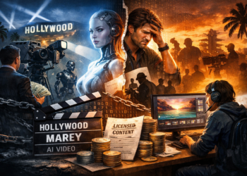 Illustration sur Marey, l’IA vidéo financée par Hollywood : enjeu créatif et emploi, vu depuis Tahiti, Polynésie française