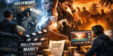 Illustration sur Marey, l’IA vidéo financée par Hollywood : enjeu créatif et emploi, vu depuis Tahiti, Polynésie française