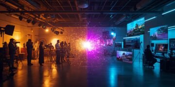 Veo 3 Google interface génération vidéo intelligence artificielle création film cinéma 4K automatique 2025